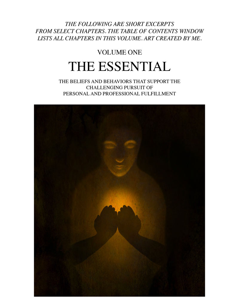 Opening page ot Volume One of The Imagemaker's Handbook, The Essential