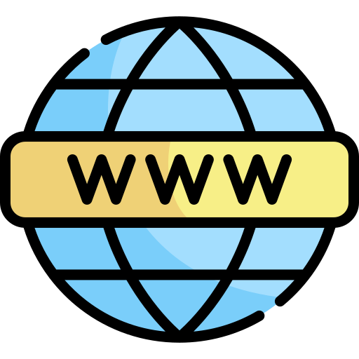 Икон на земята и буквите 'www'. Води към поръчване на свещите и сапуните през сайта