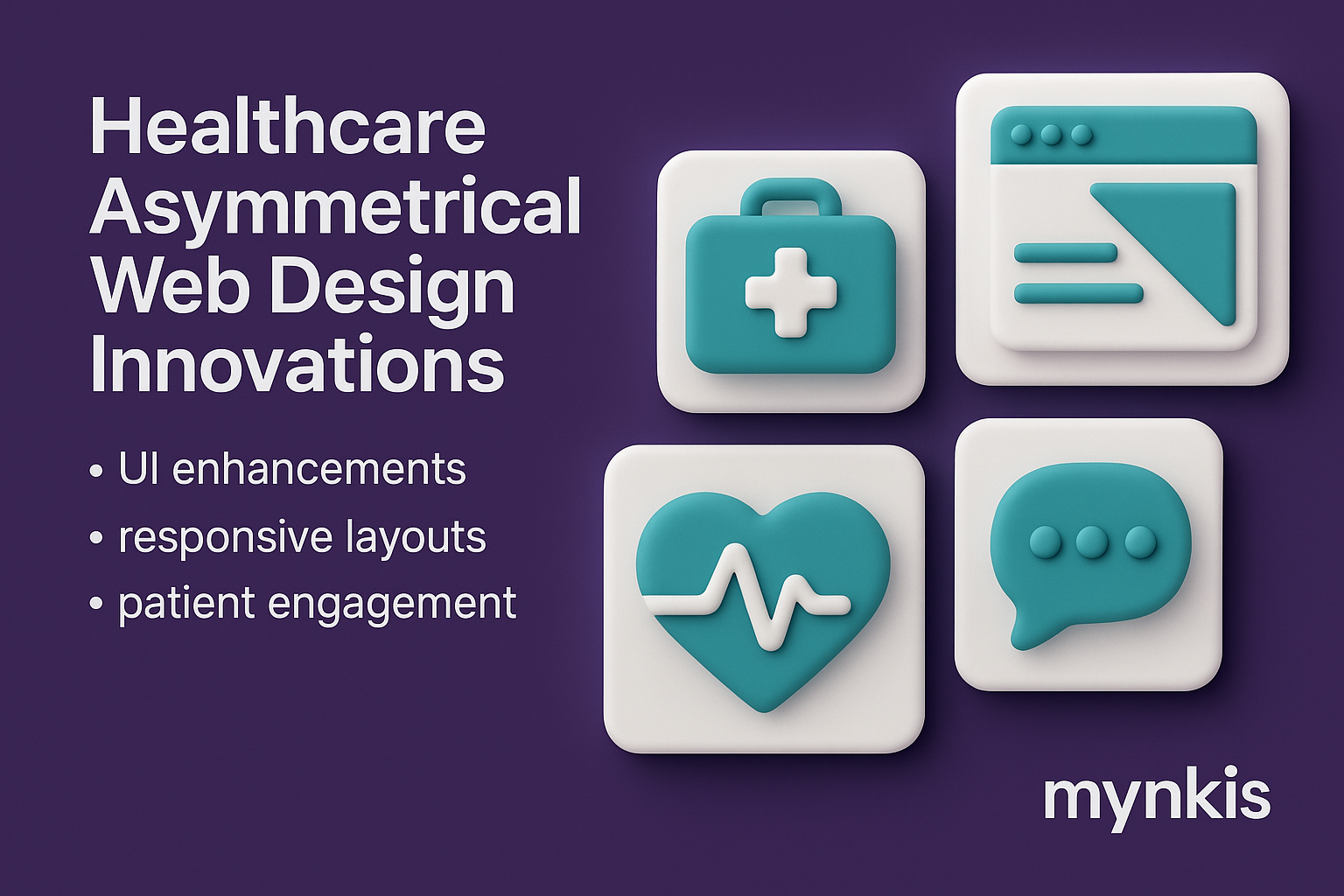 Revolutionizing Healthcare Web Design with Asymmetrical Layouts