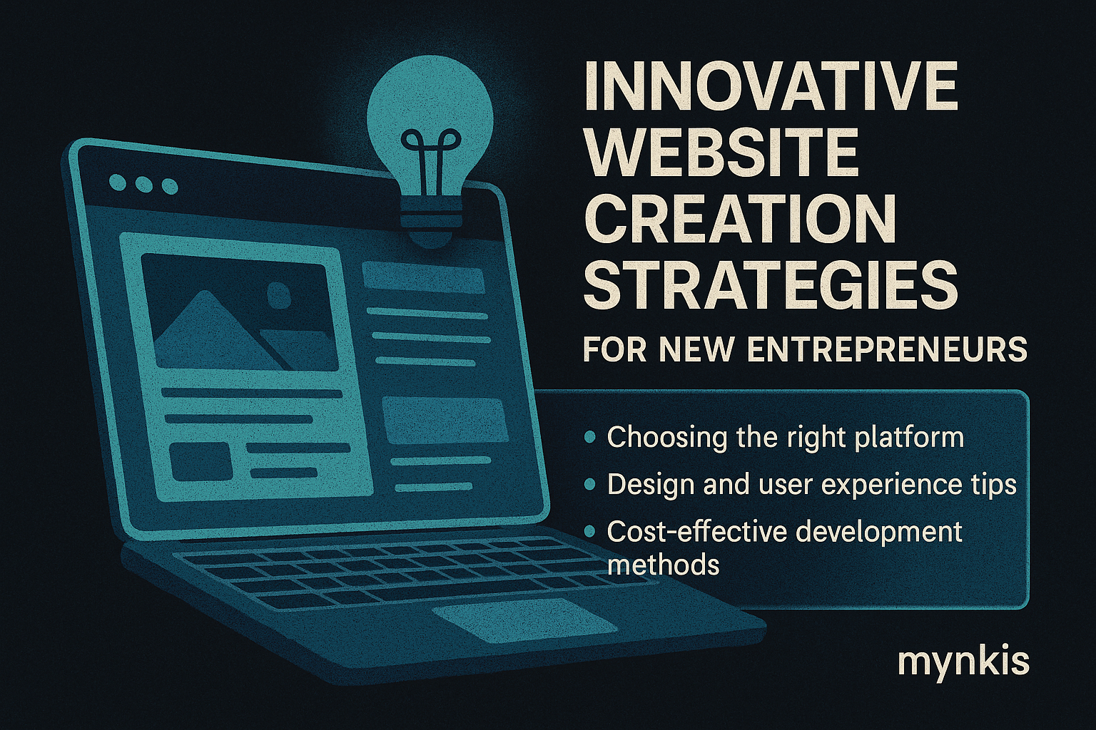 Crafting Your Digital Presence: Innovative Website Creation Strategies for New Entrepreneurs