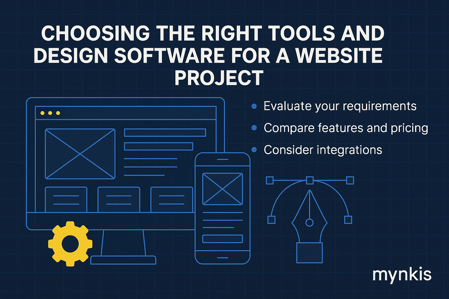 Choosing the Right Tools: A Guide to Design Software for Your Website Project