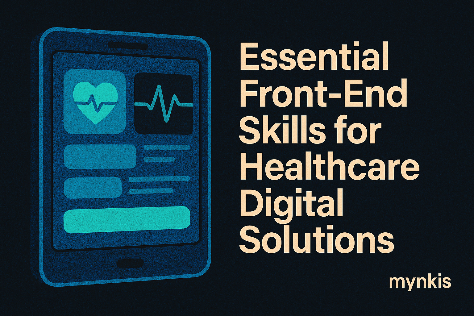 Building Bridges in Healthcare: Essential Front-End Skills for Seamless Digital Solutions