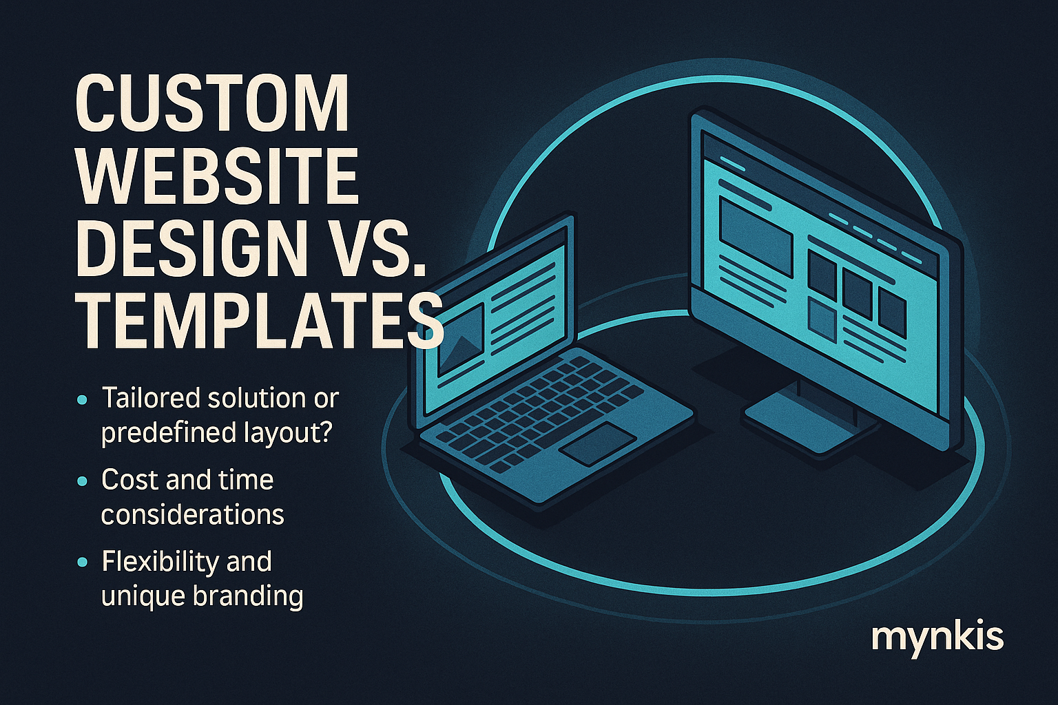 Navigating the Choice Between Custom Design and Templates for Your Practice's Website