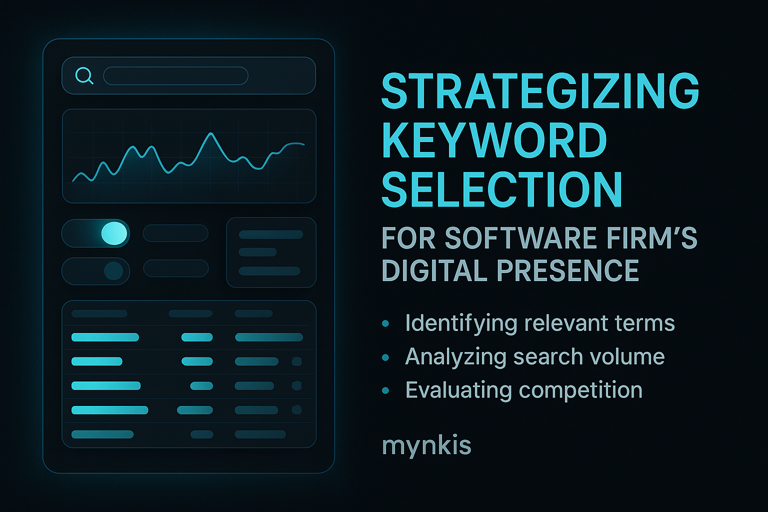 Strategizing Keyword Selection for Enhancing Your Software Firm's Online Presence