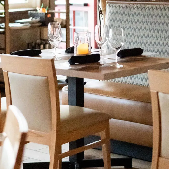 Table bases setting