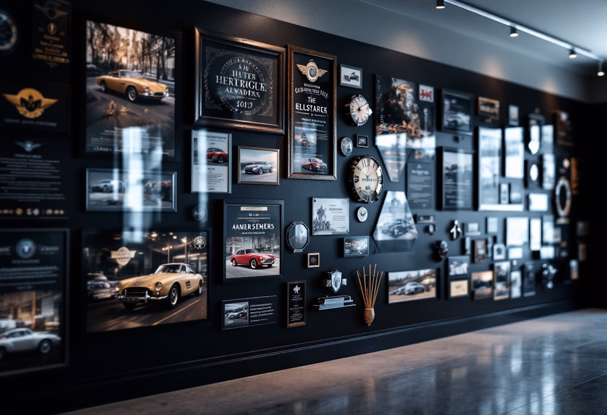 image of interior features (for an auto dealership)