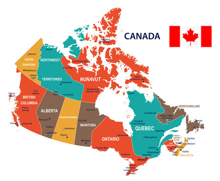 Map of Canada