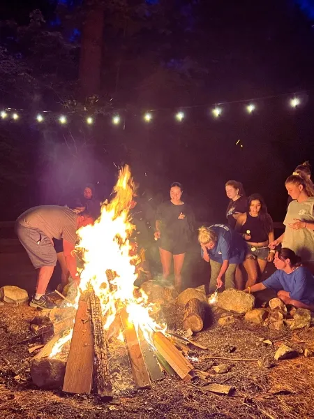 AmeriCamp campfire