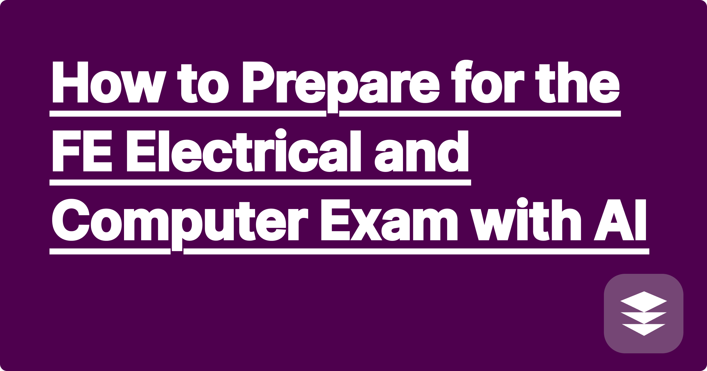 How to Prepare for the FE Electrical and Computer Exam with AI