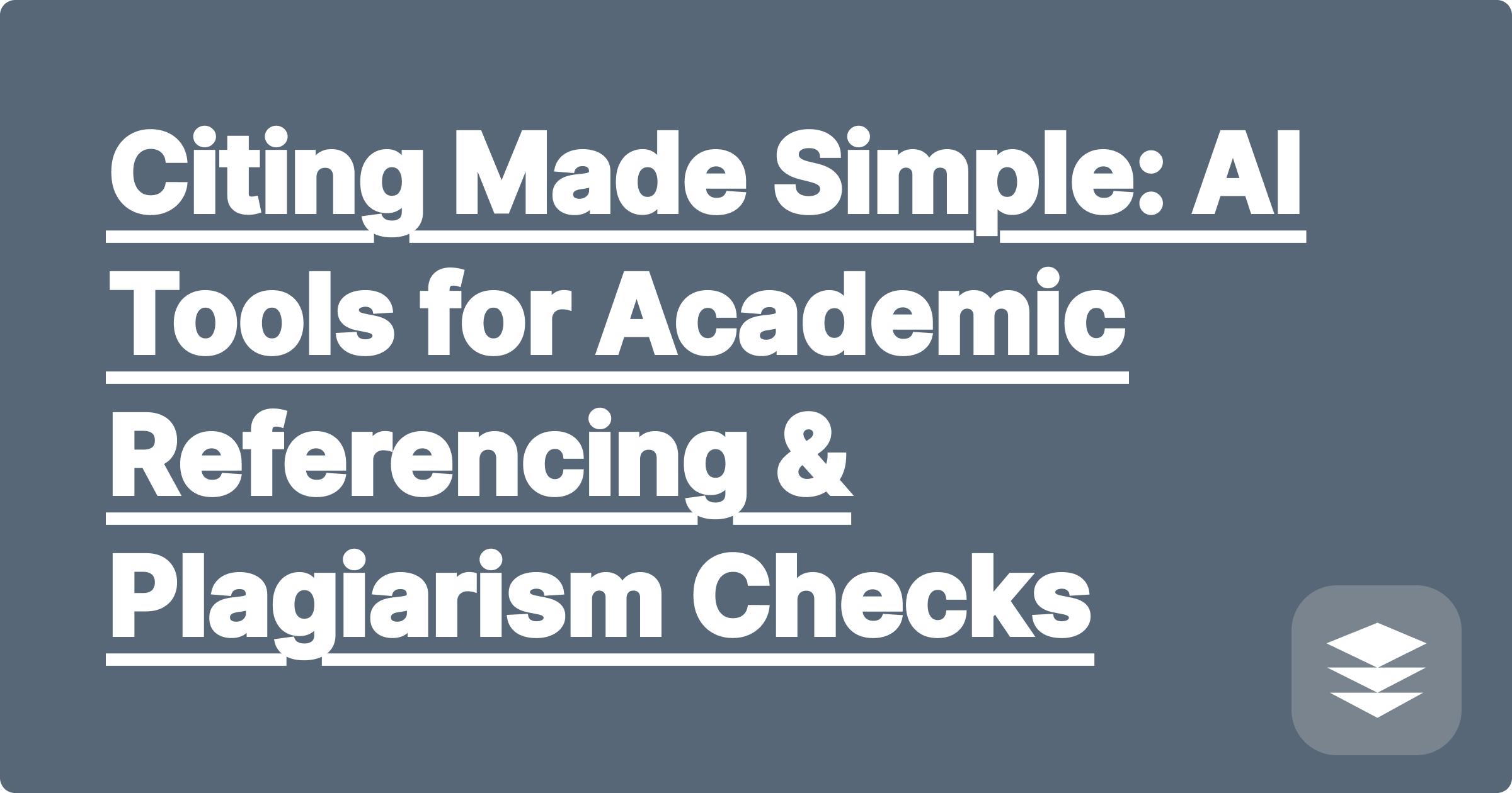 335 Citing Made Simple: AI Tools for Academic Referencing & Plagiarism Checks