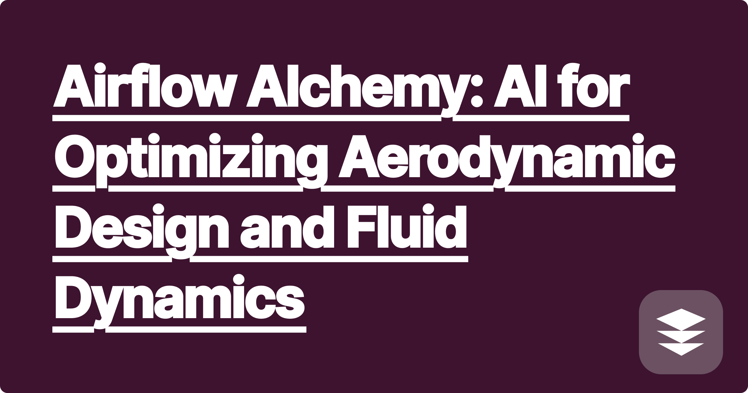 Airflow Alchemy: AI for Optimizing Aerodynamic Design and Fluid Dynamics