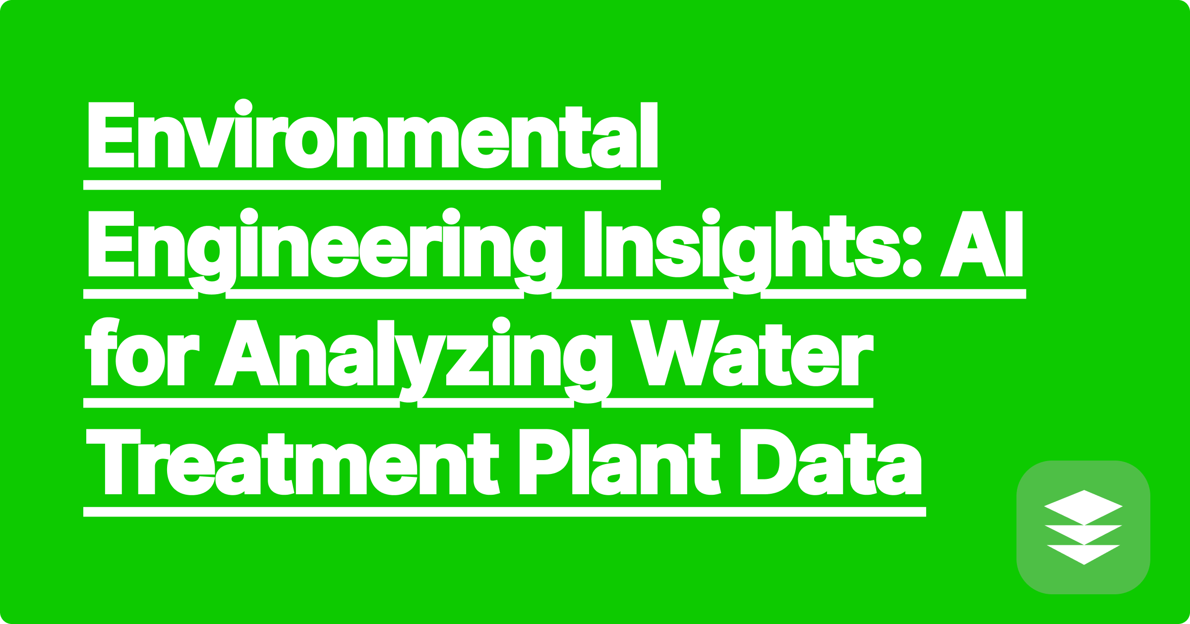 Environmental Engineering Insights: AI for Analyzing Water Treatment Plant Data