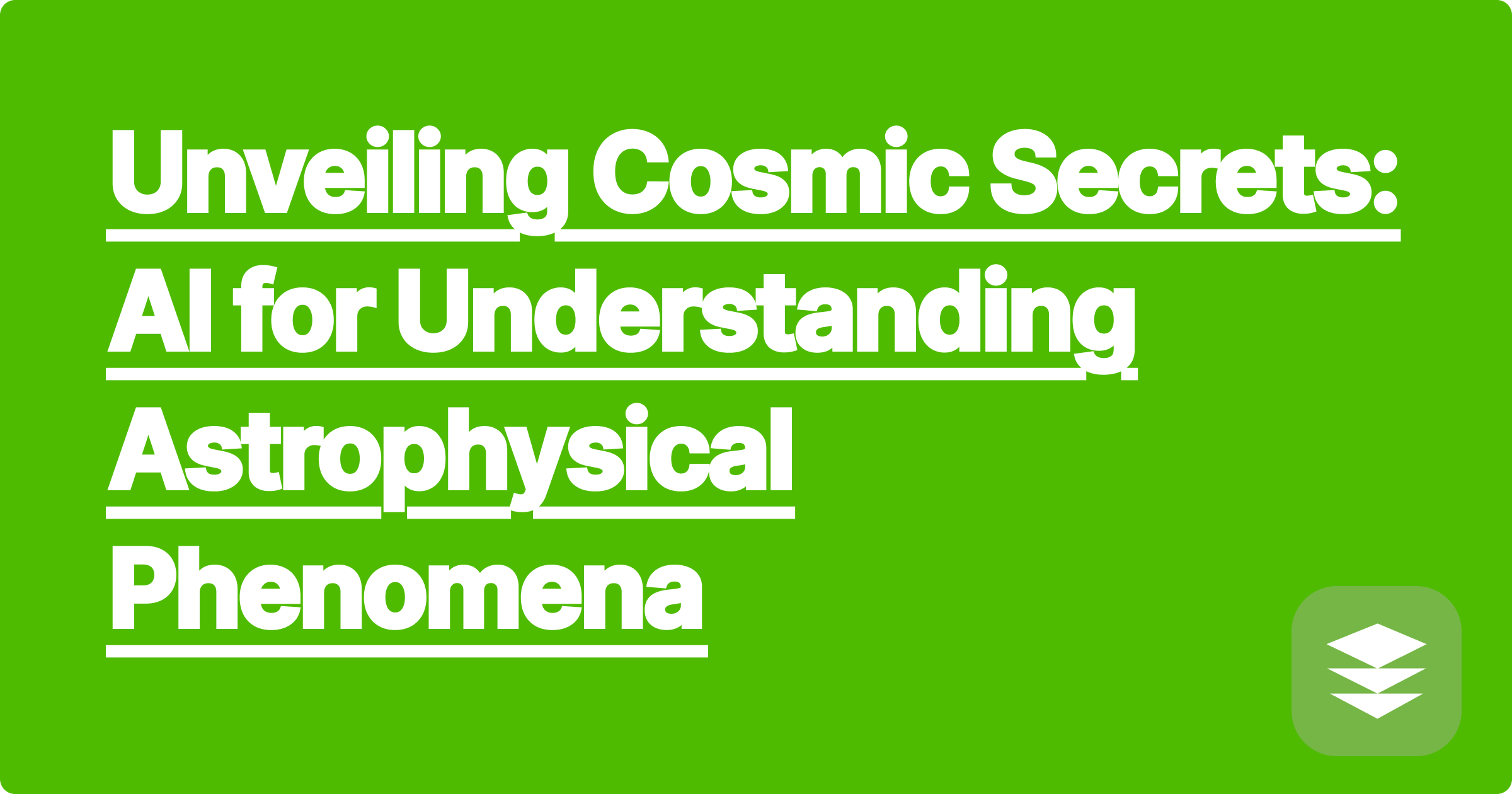 Unveiling Cosmic Secrets: AI for Understanding Astrophysical Phenomena