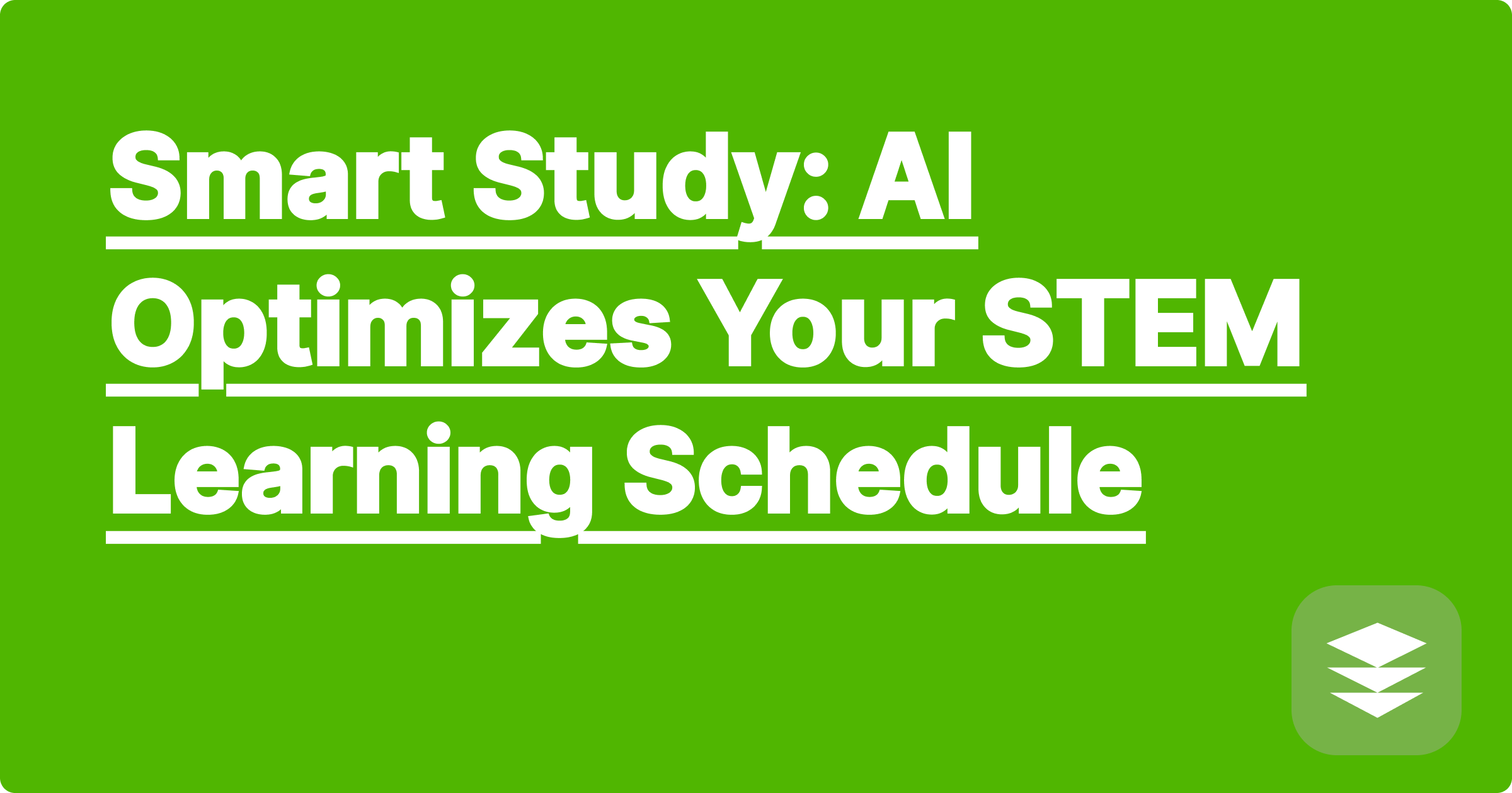 Smart Study: AI Optimizes Your STEM Learning Schedule