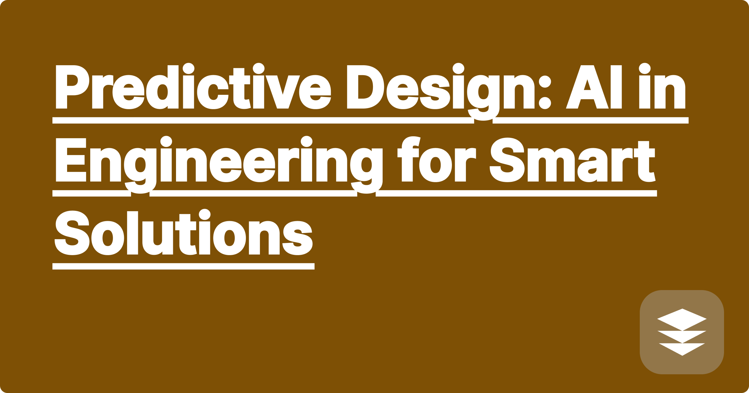 Predictive Design: AI in Engineering for Smart Solutions