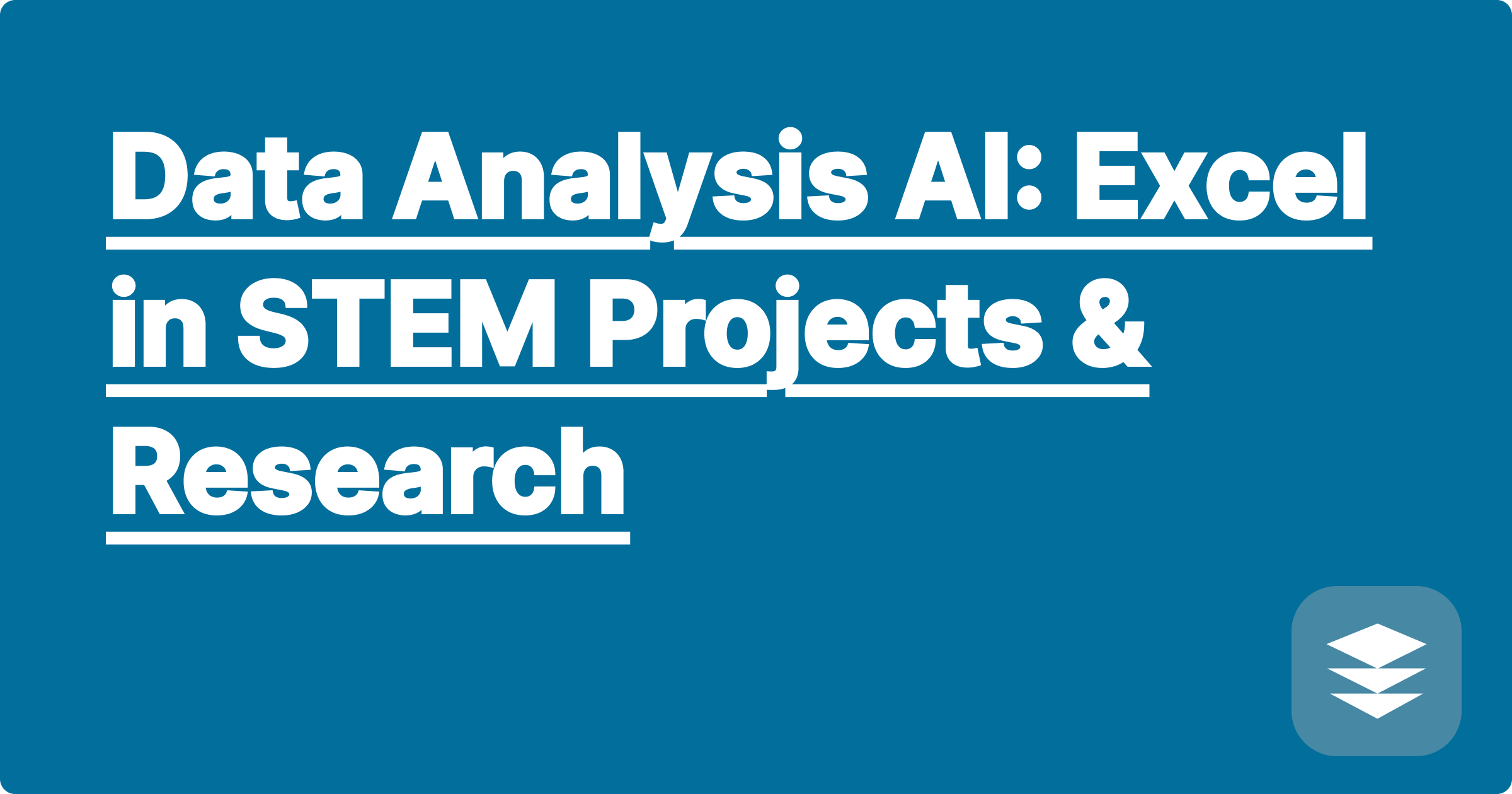 Data Analysis AI: Excel in STEM Projects & Research