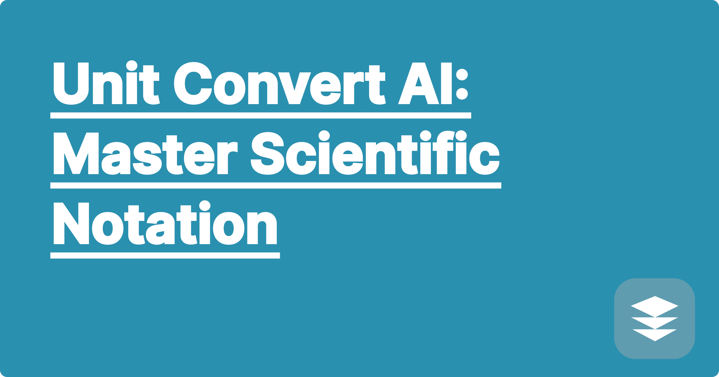 Unit Convert AI: Master Scientific Notation