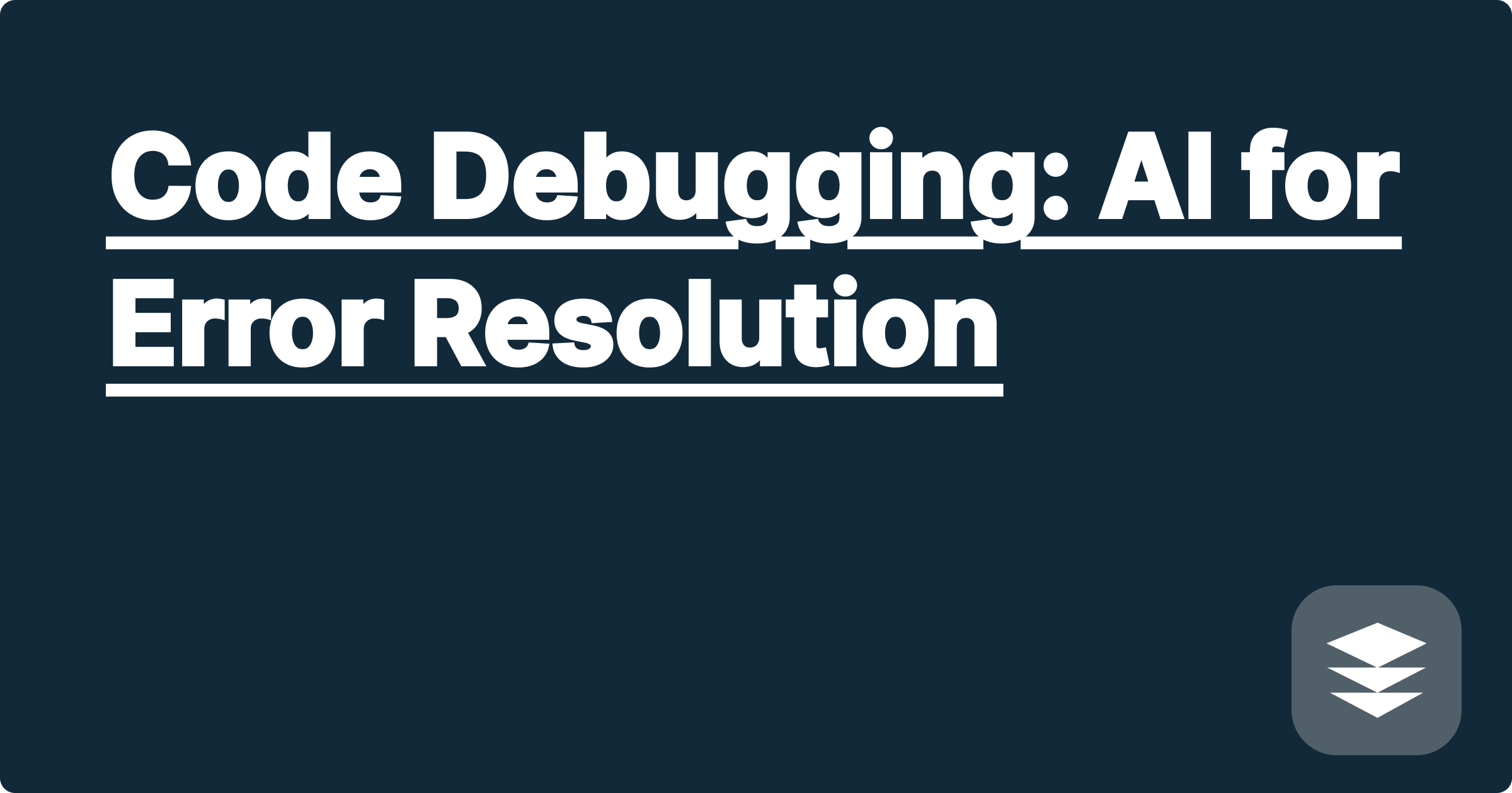 Code Debugging: AI for Error Resolution