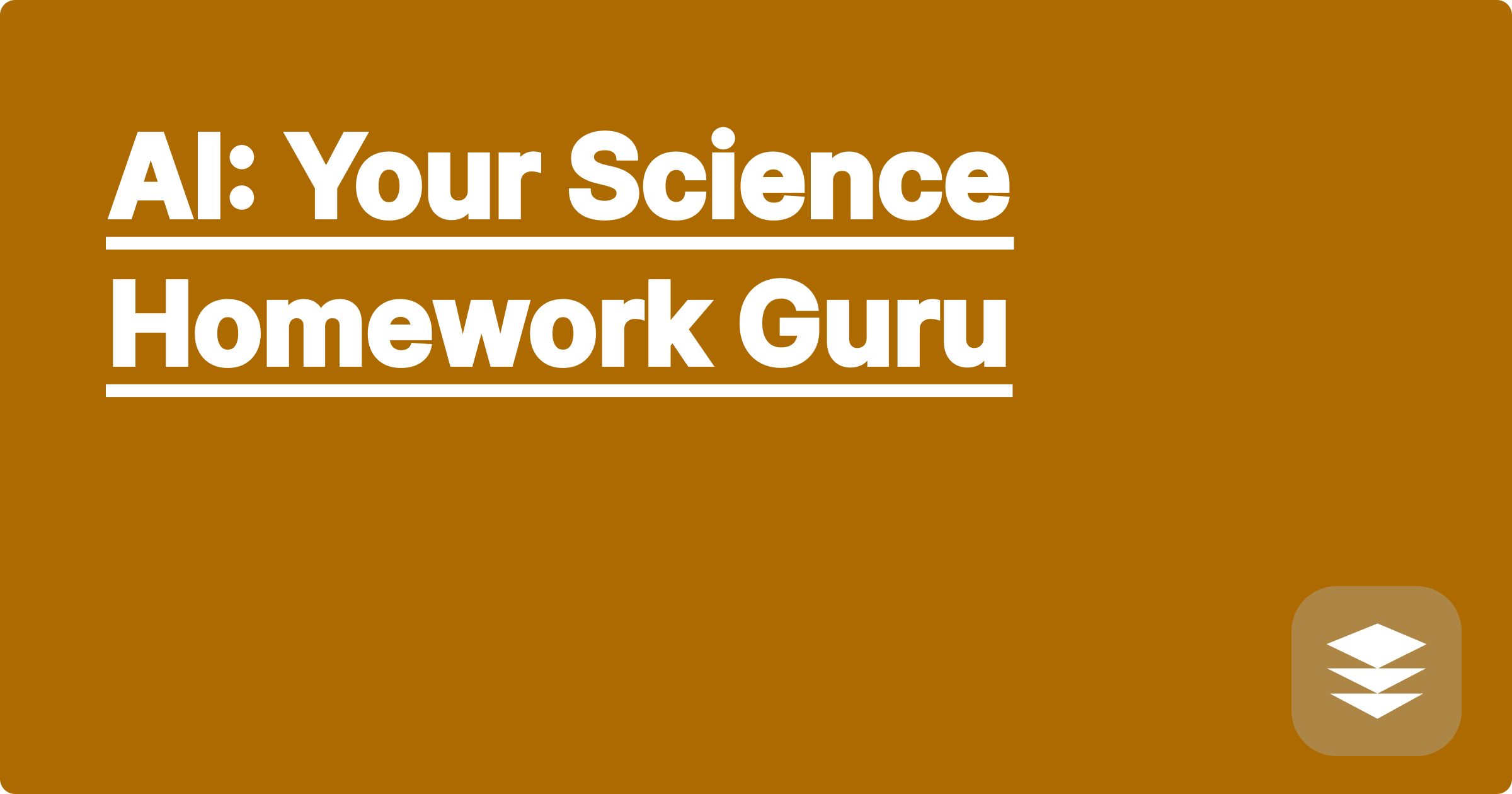 AI: Your Science Homework Guru