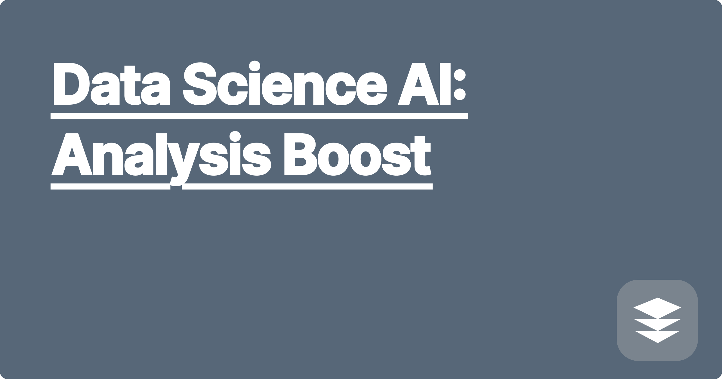 Data Science AI: Analysis Boost