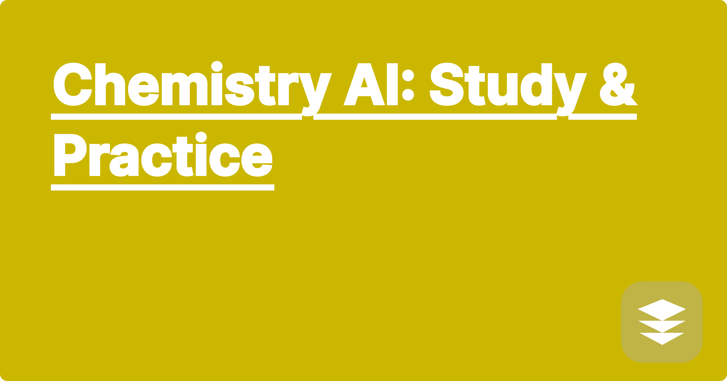 Chemistry AI: Study & Practice