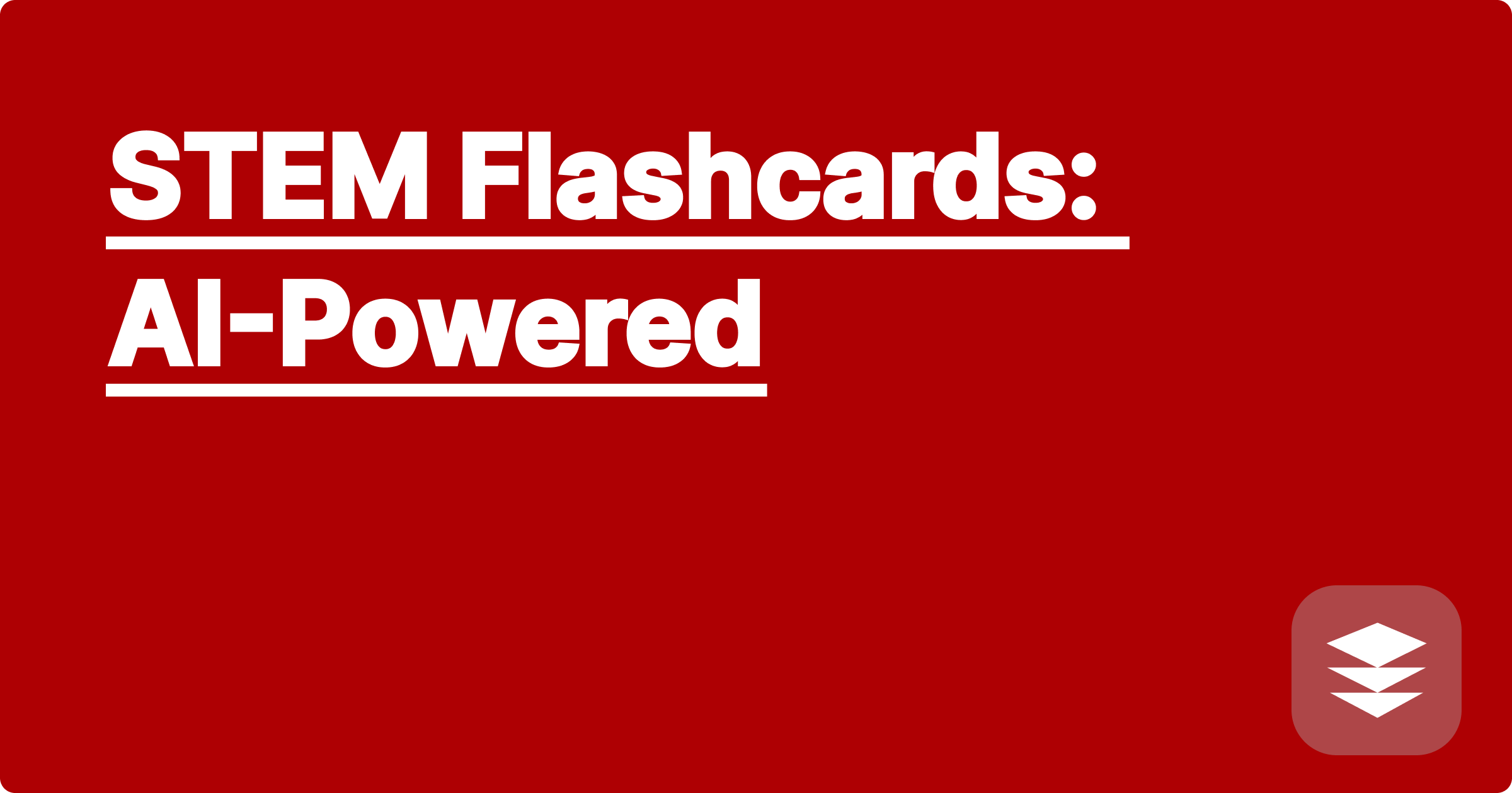 STEM Flashcards: AI-Powered