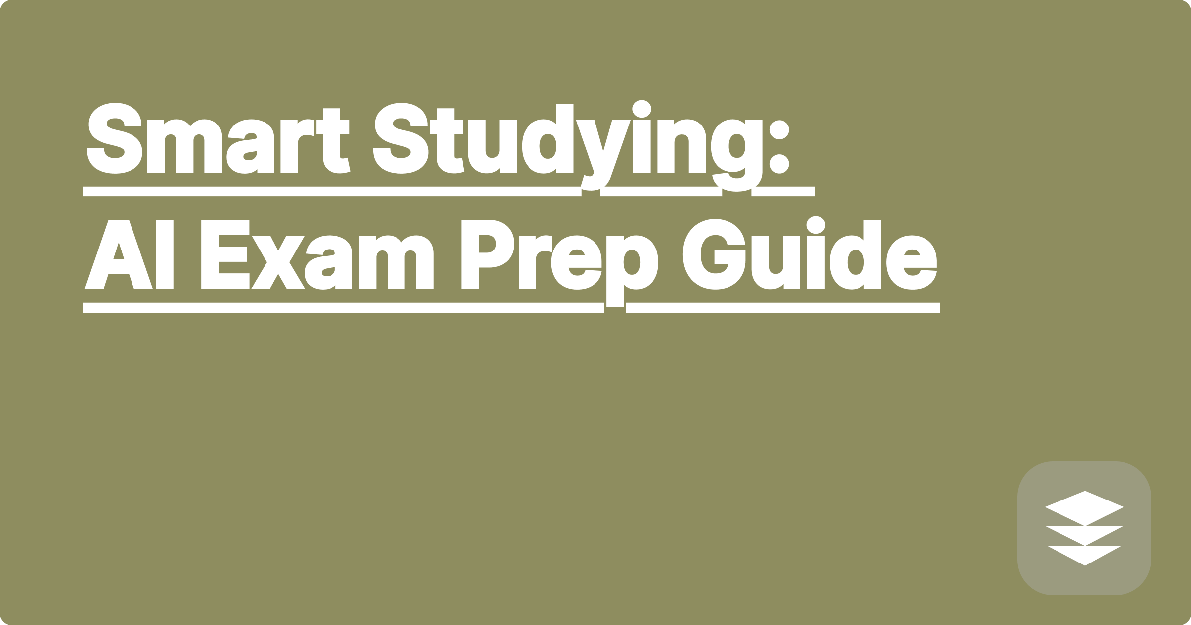Smart Studying: AI Exam Prep Guide