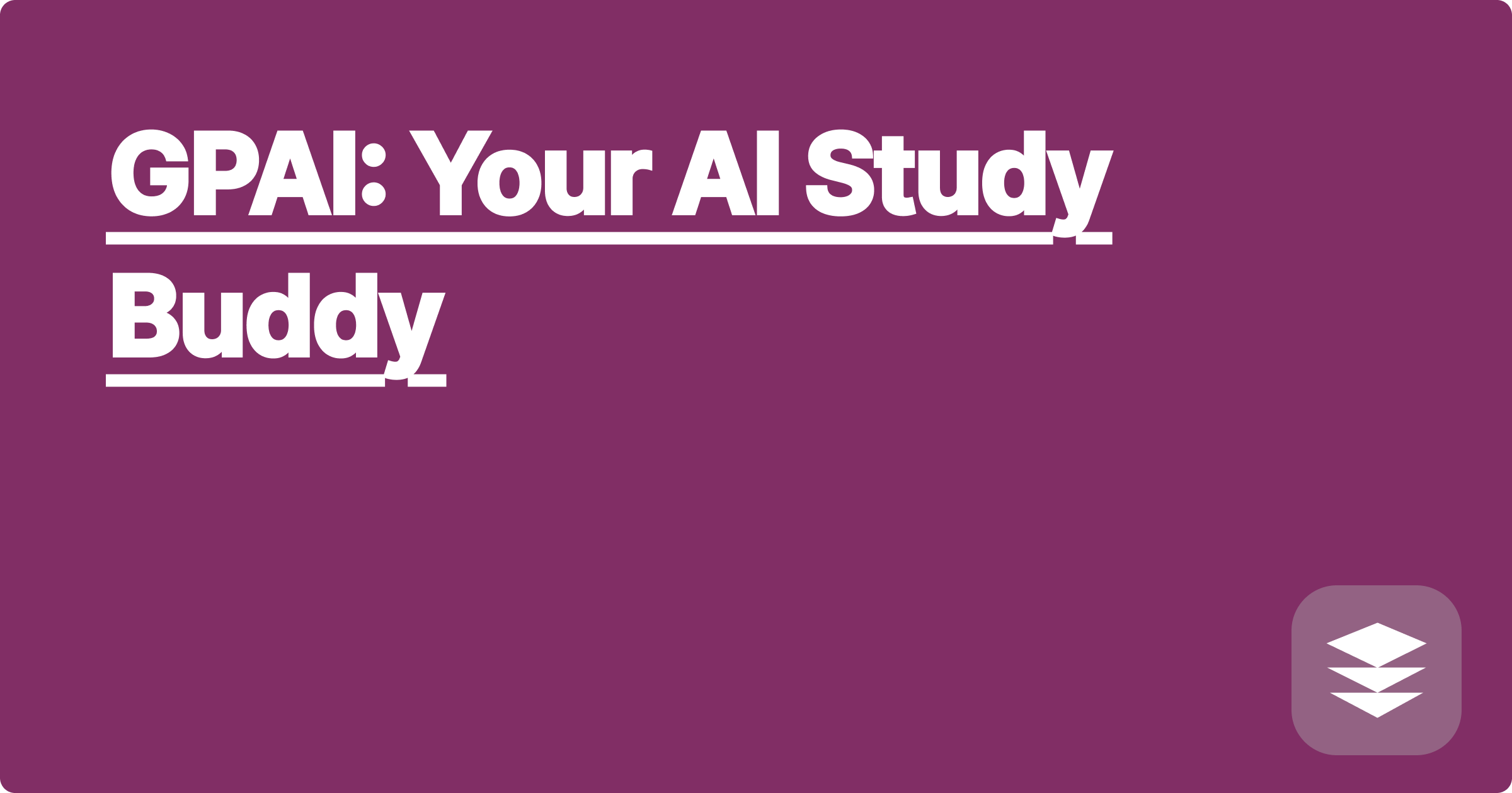 GPAI: Your AI Study Buddy