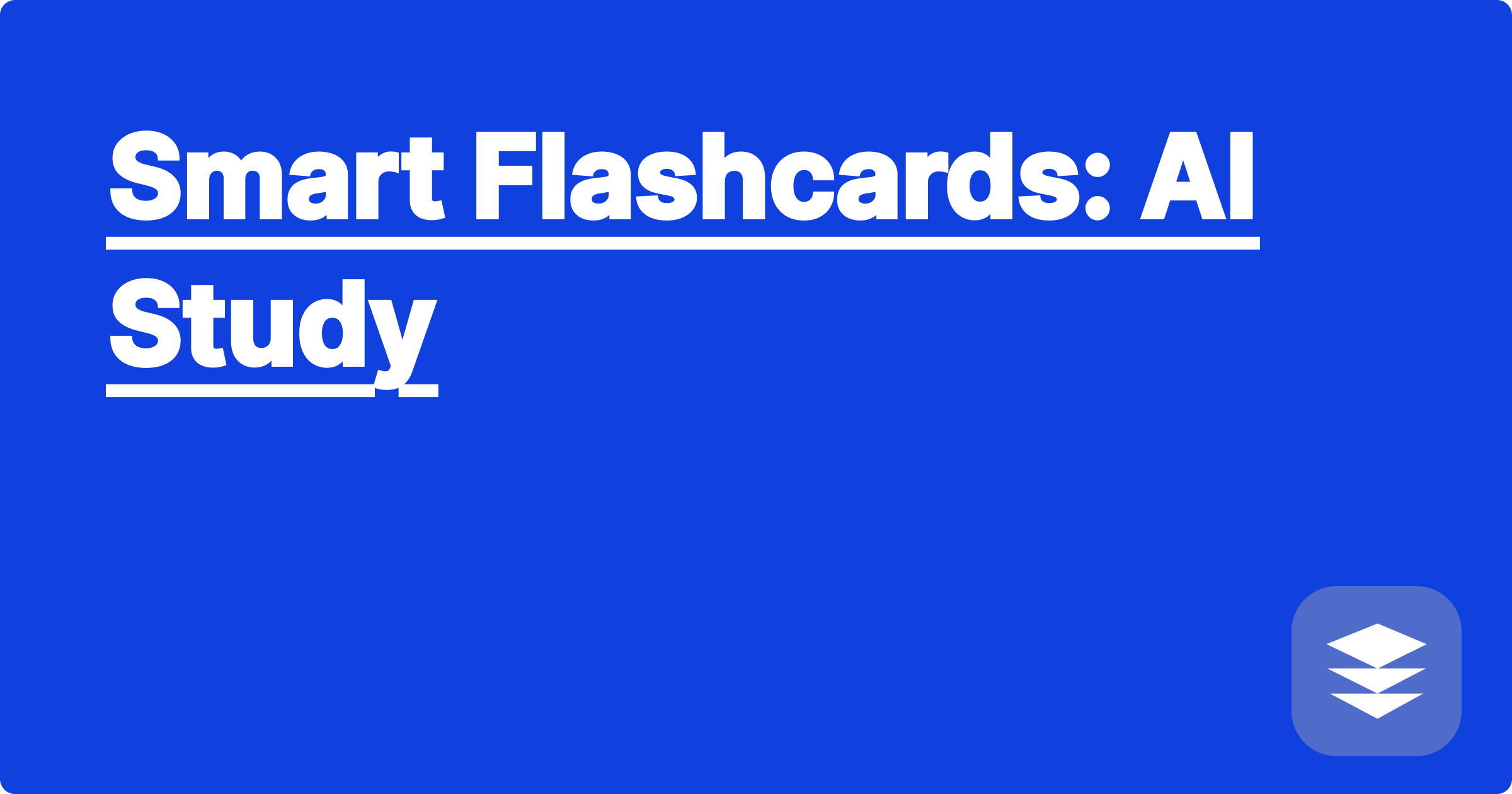 Smart Flashcards: AI Study