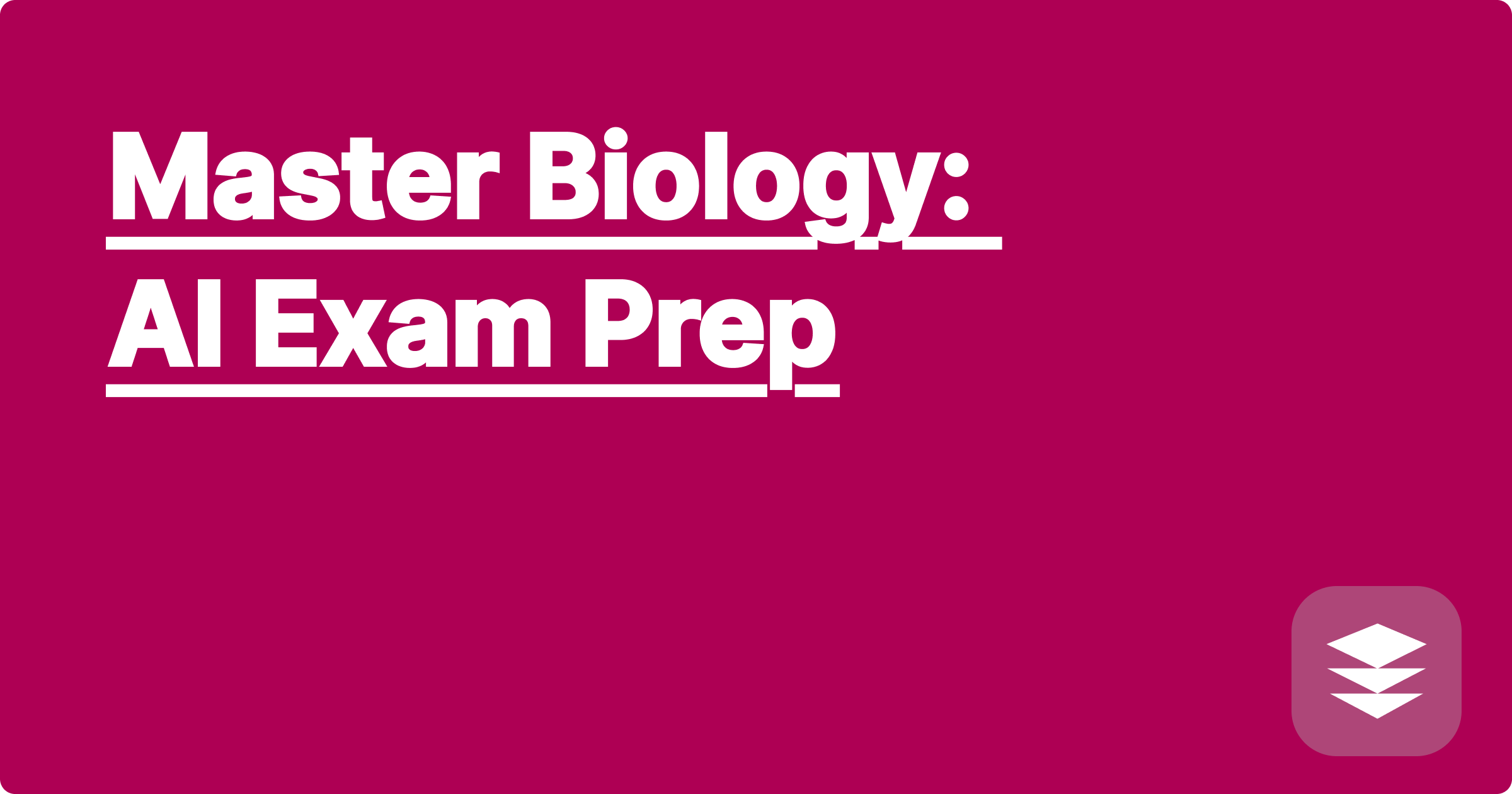 Master Biology: AI Exam Prep