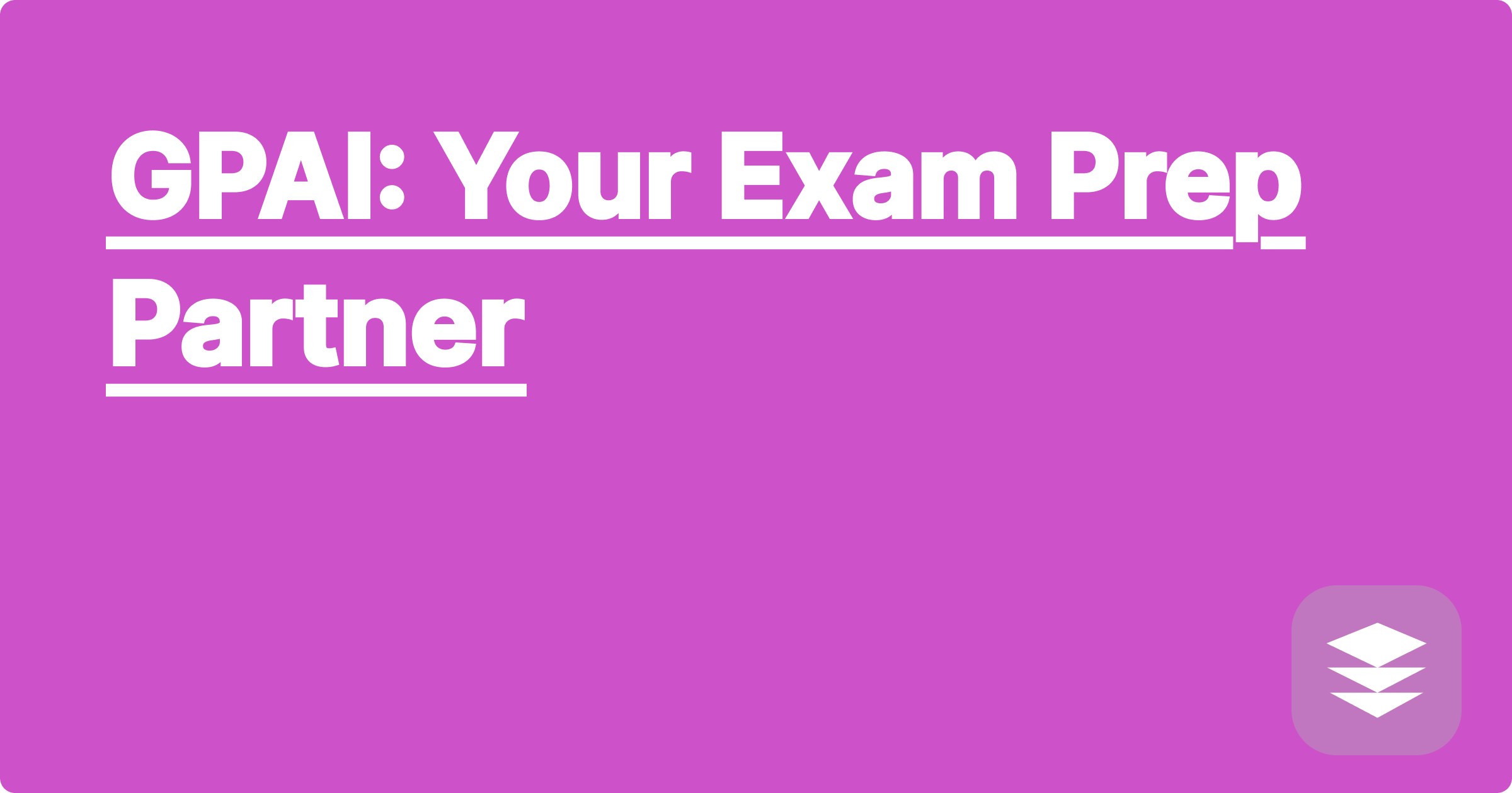 GPAI: Your Exam Prep Partner