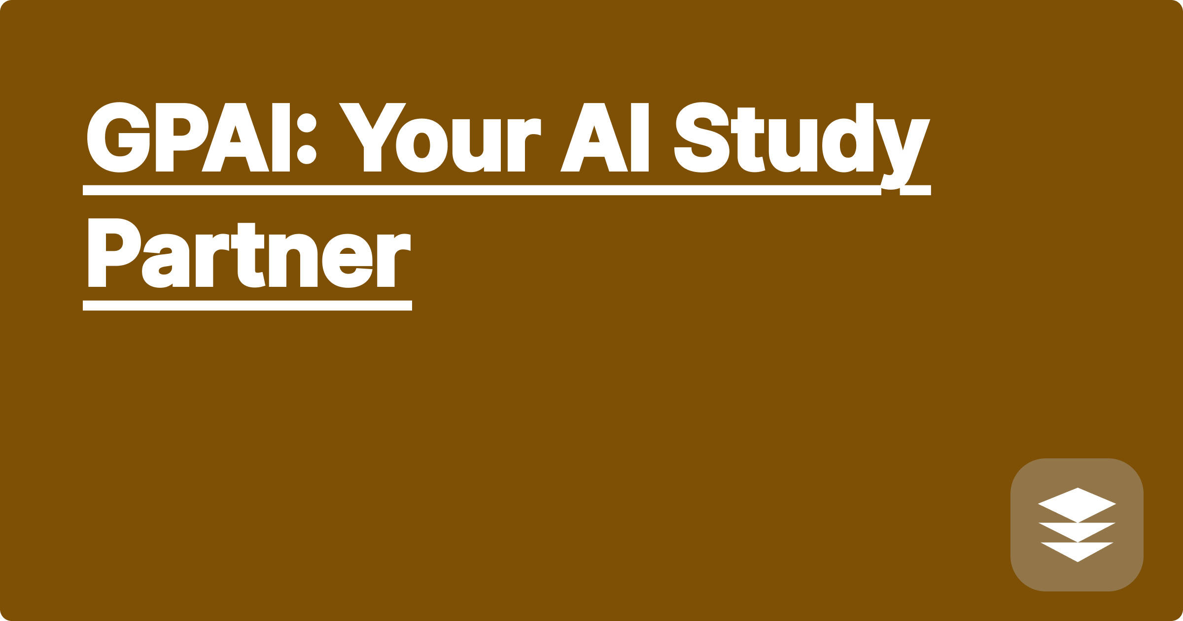GPAI: Your AI Study Partner
