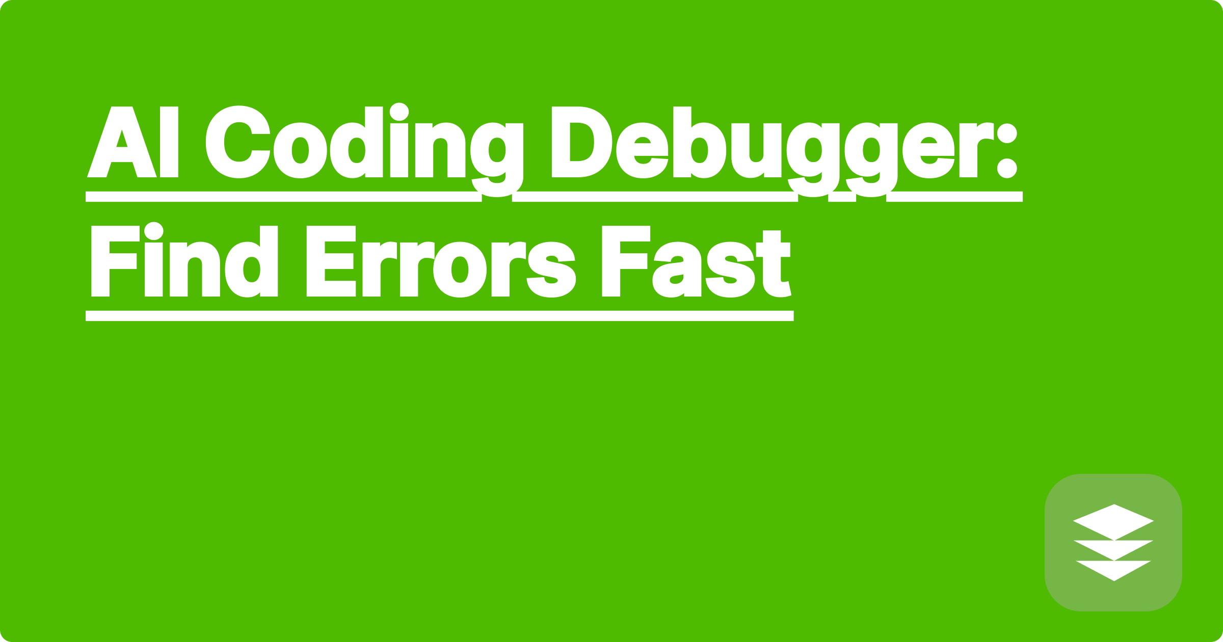 AI Coding Debugger: Find Errors Fast