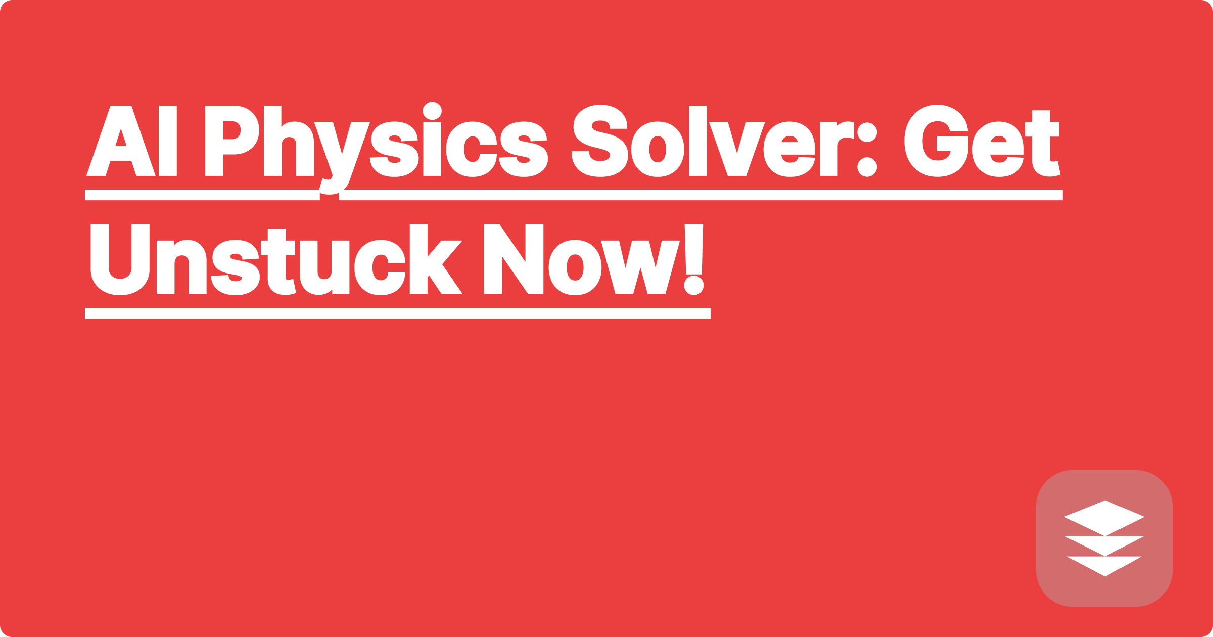 AI Physics Solver: Get Unstuck Now!