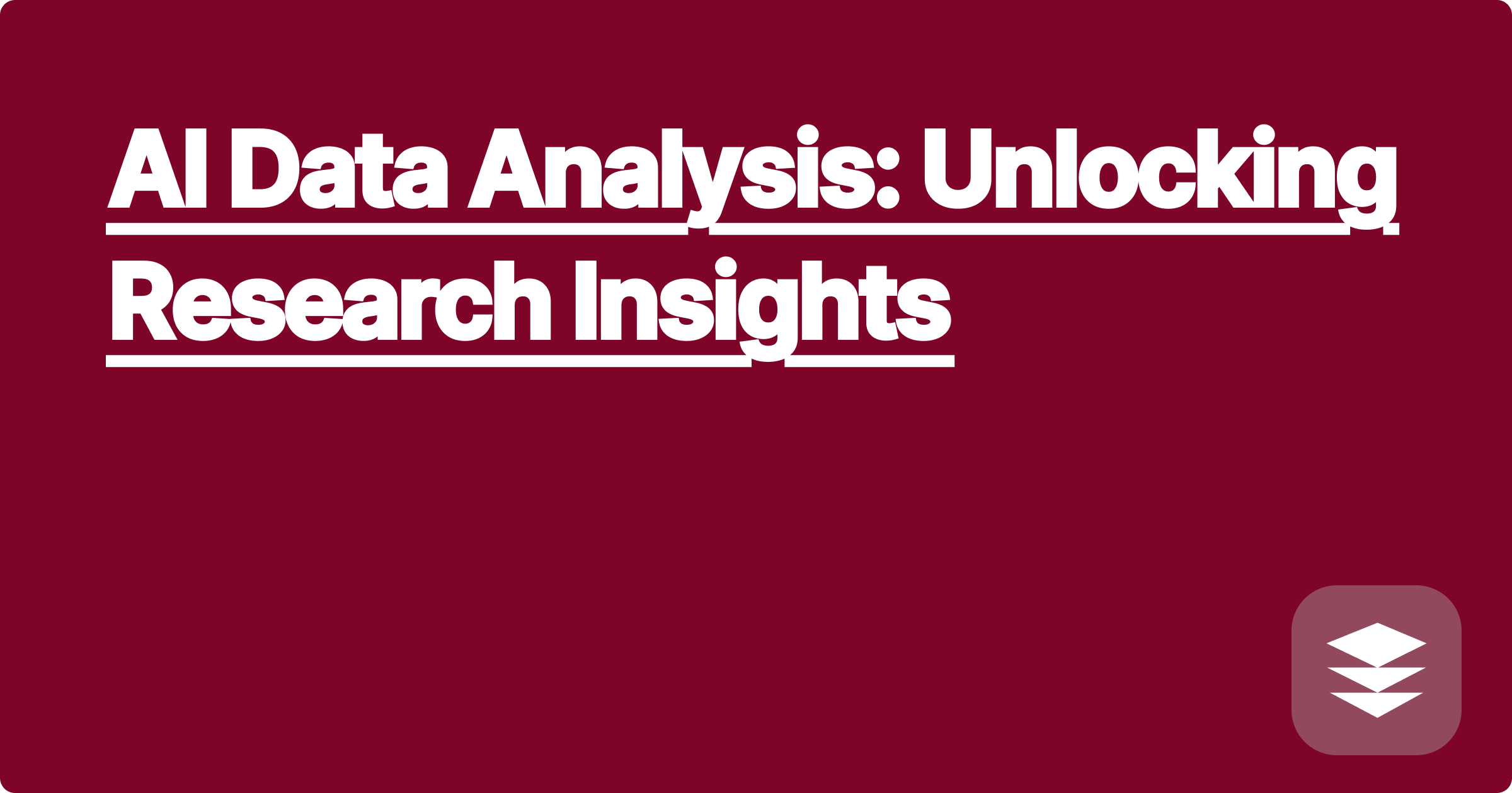 AI Data Analysis: Unlocking Research Insights