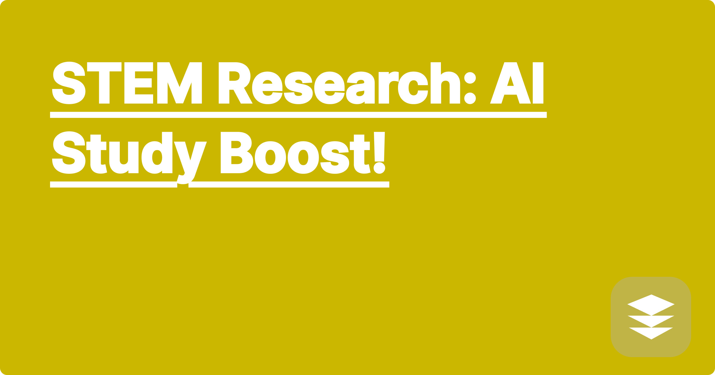 STEM Research: AI Study Boost!