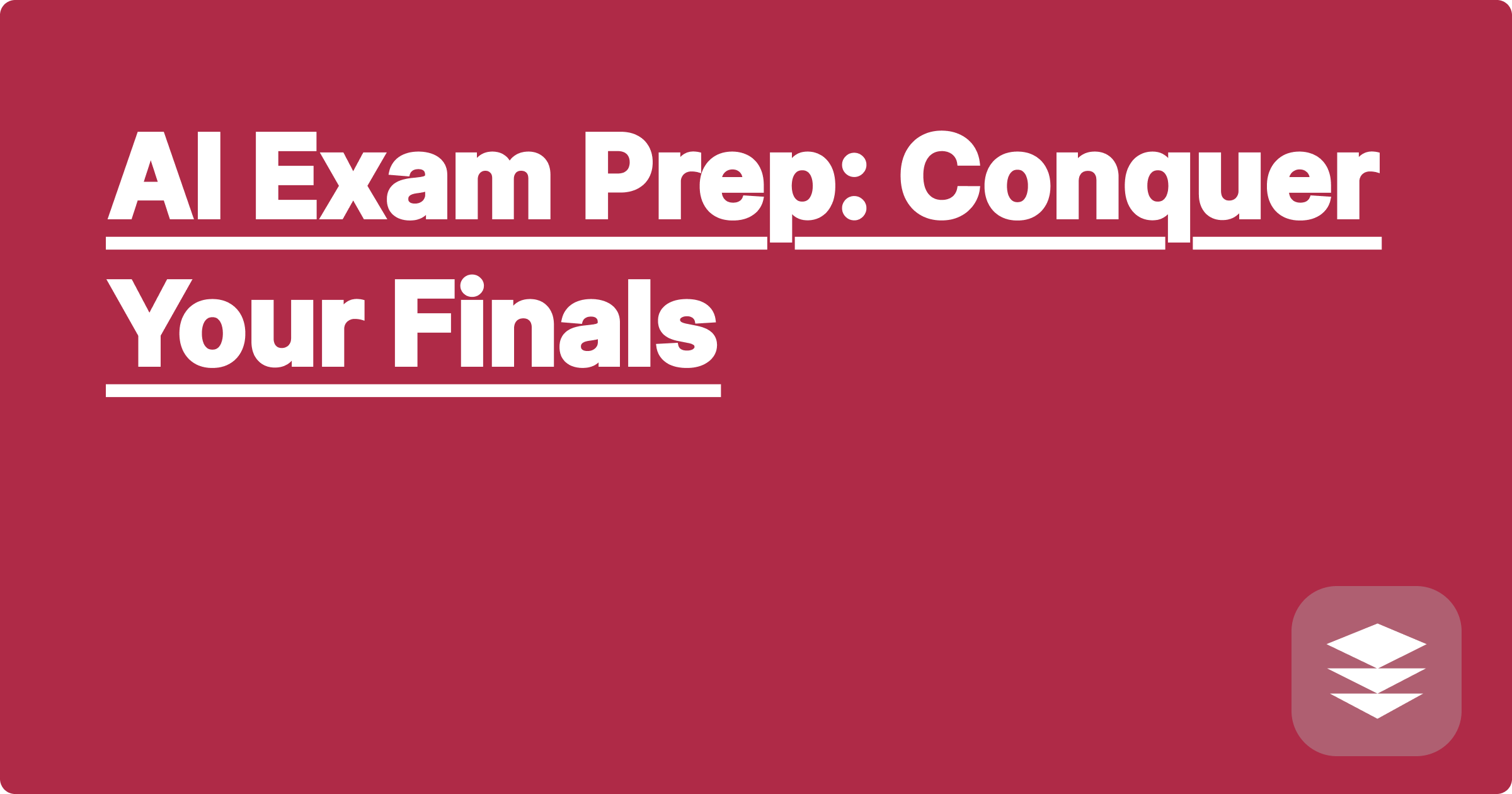 AI Exam Prep: Conquer Your Finals