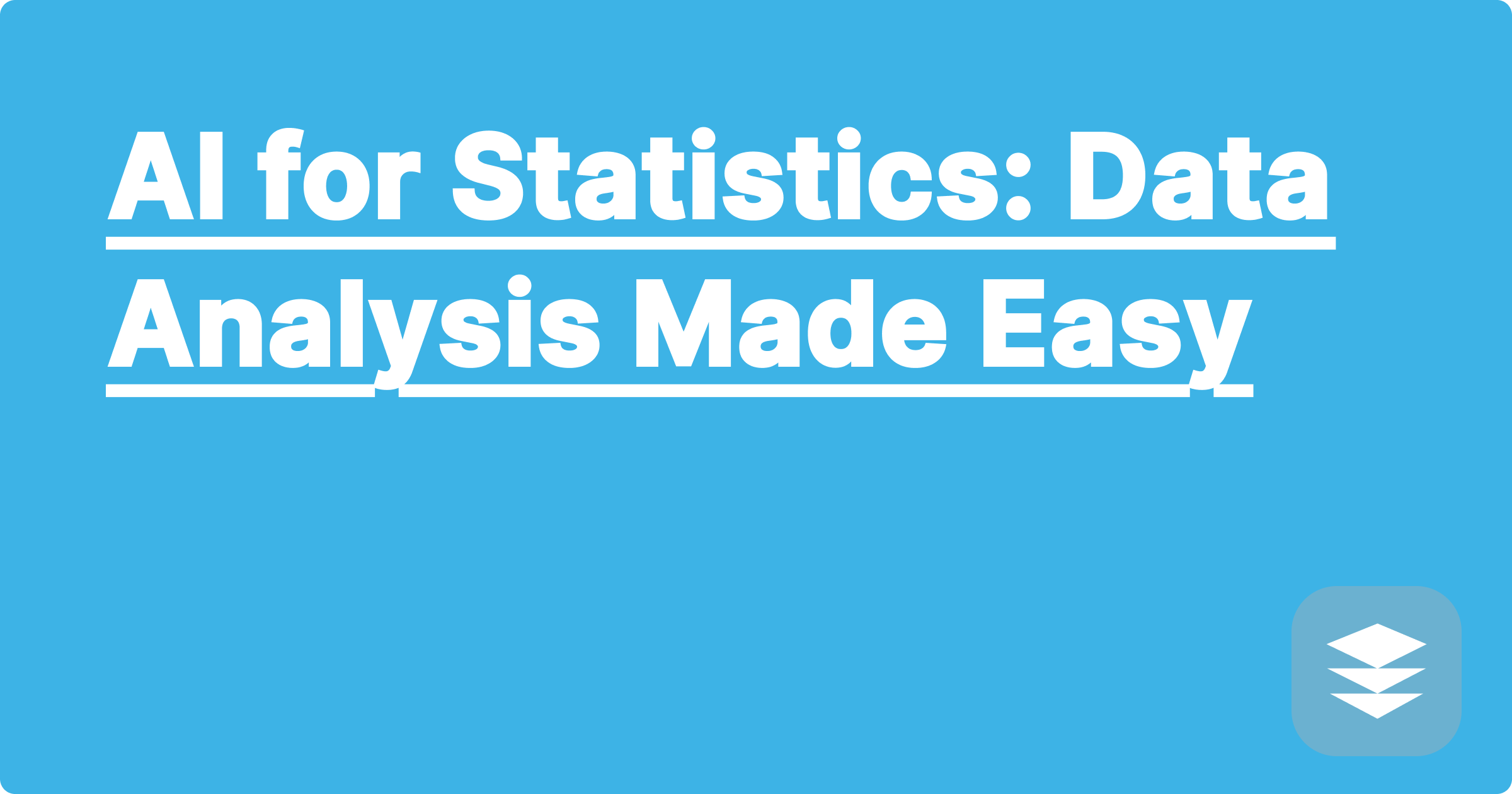 AI for Statistics: Data Analysis Made Easy