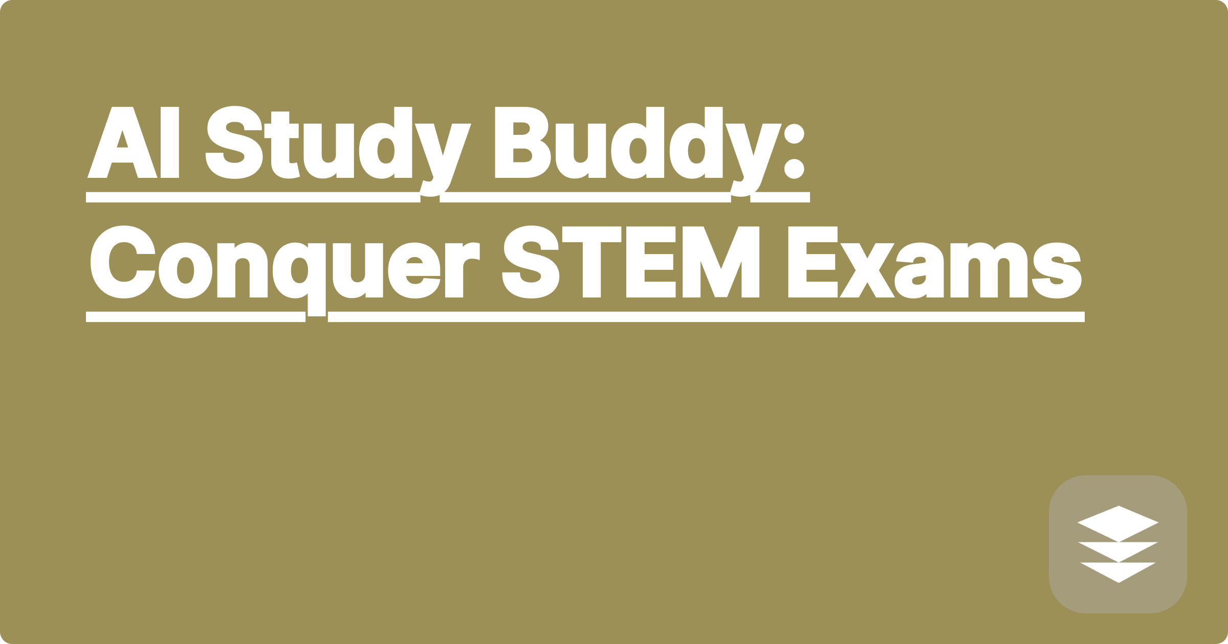 AI Study Buddy: Conquer STEM Exams