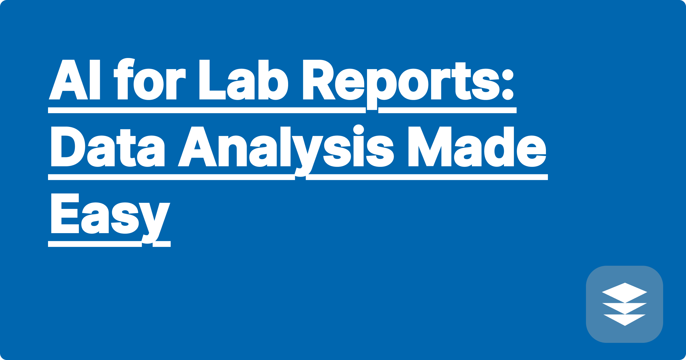 AI for Lab Reports: Data Analysis Made Easy
