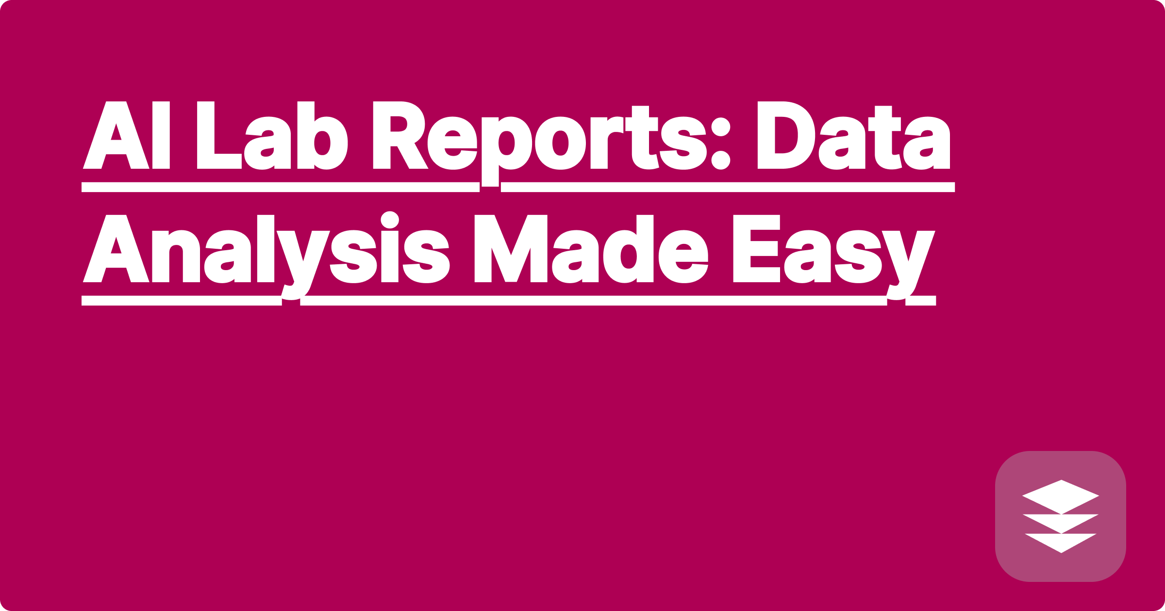AI Lab Reports: Data Analysis Made Easy