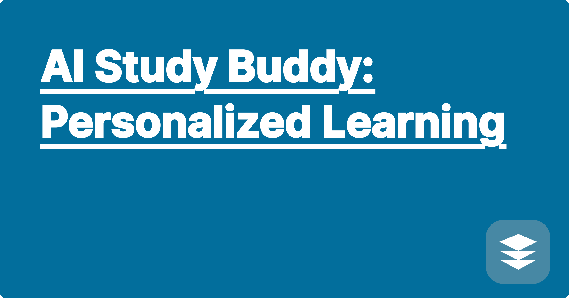 AI Study Buddy: Personalized Learning
