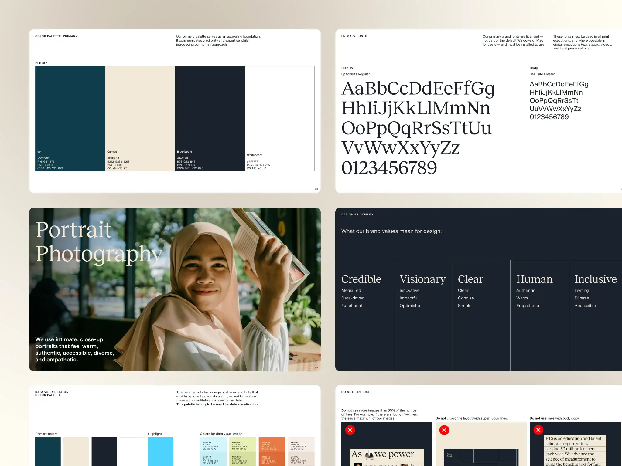 PSI Exams brand guidelines sample