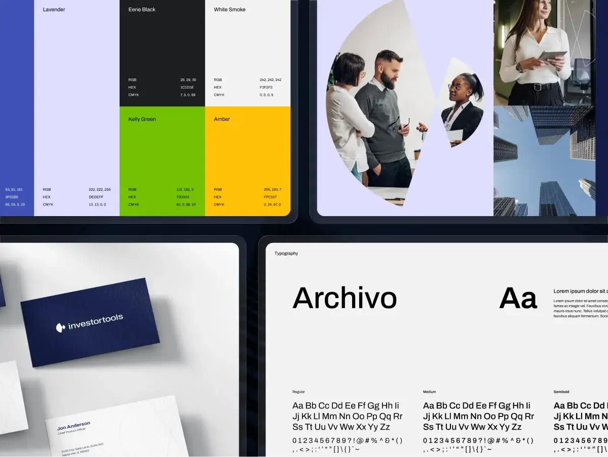 Investortools branding sample