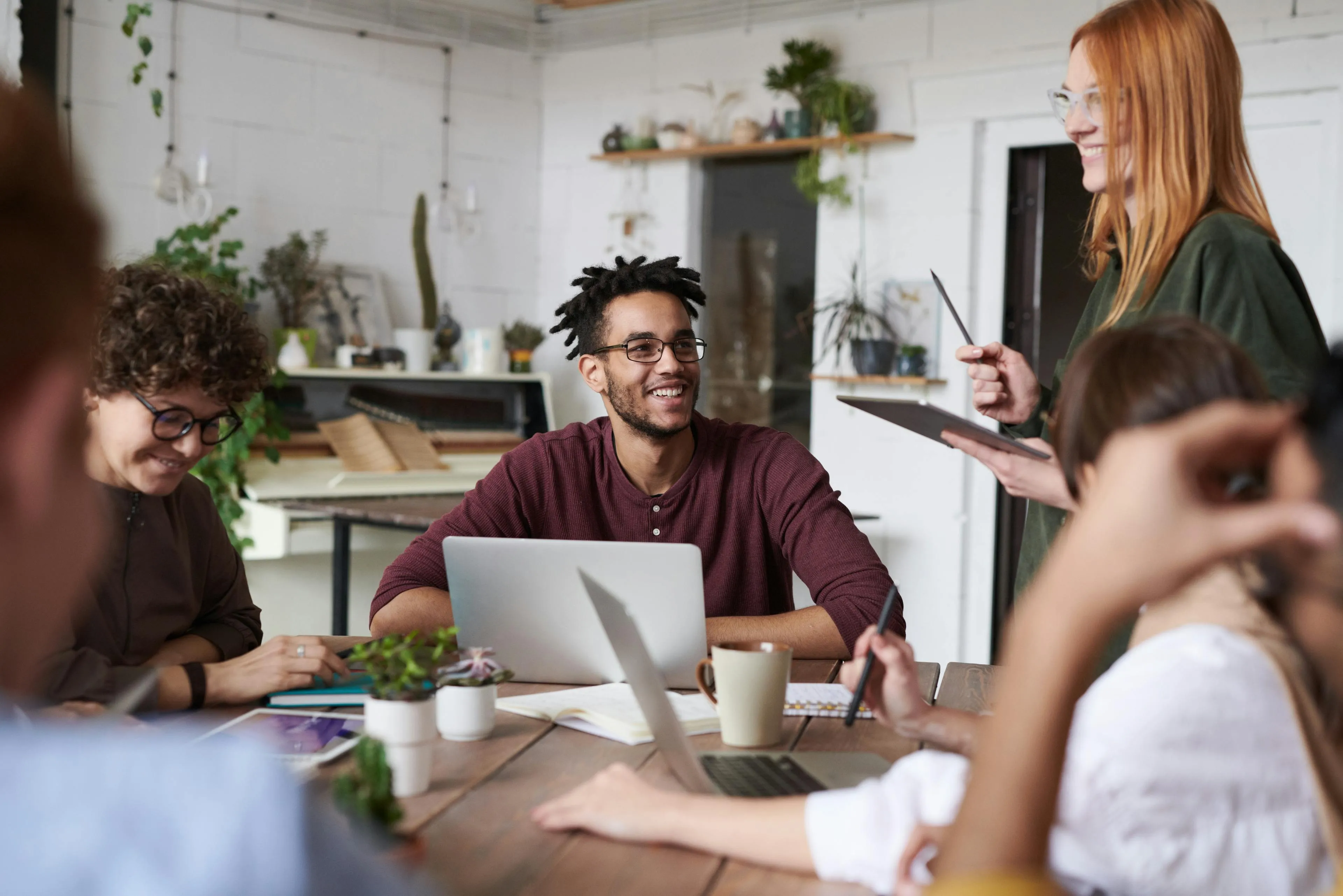 Employee on Workspace