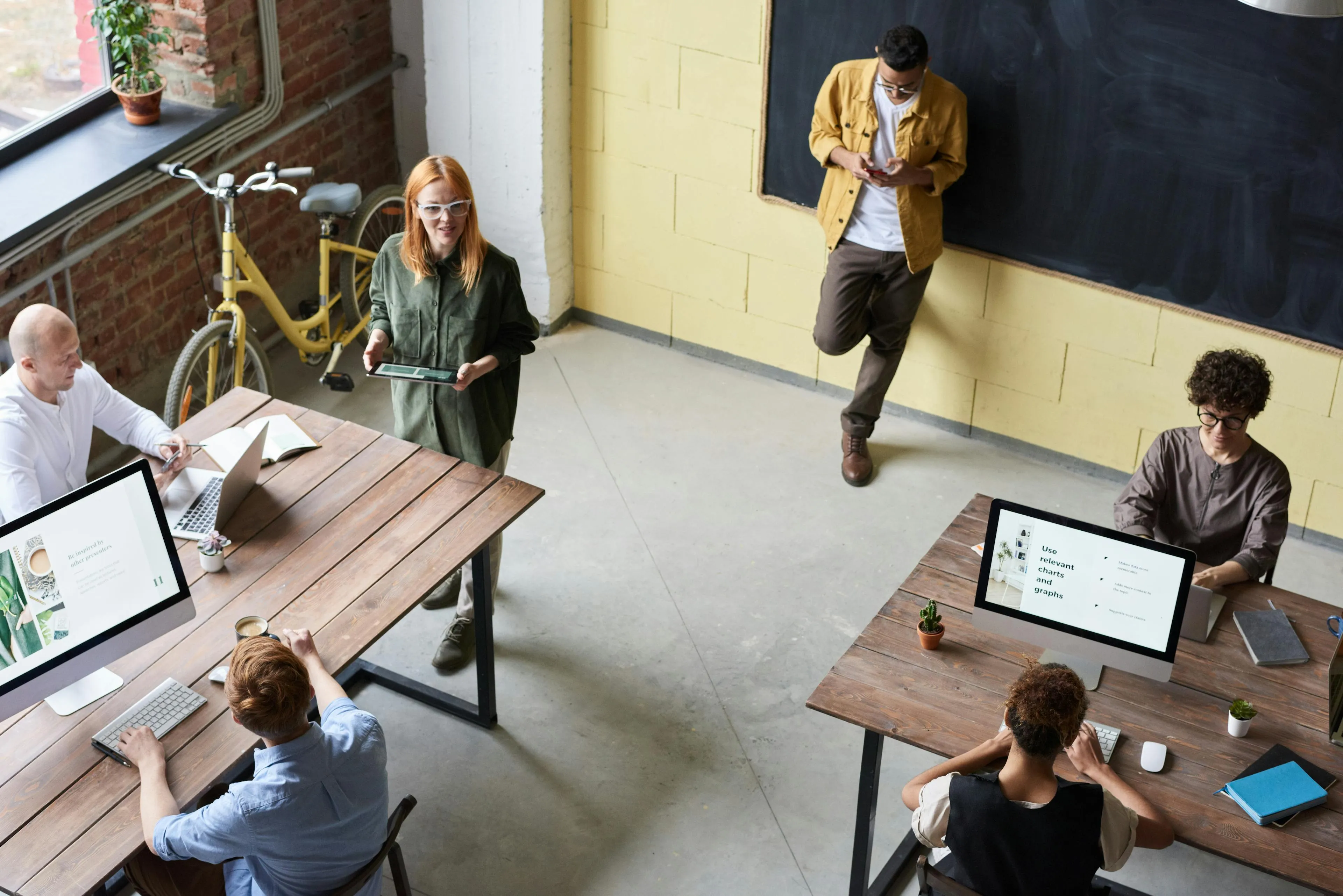 Employee on Workspace