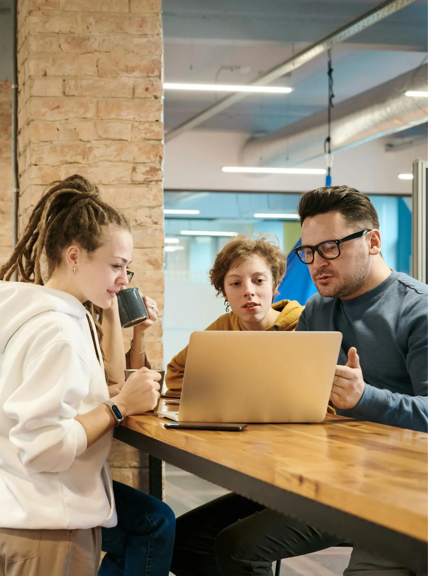 Employee on Workspace