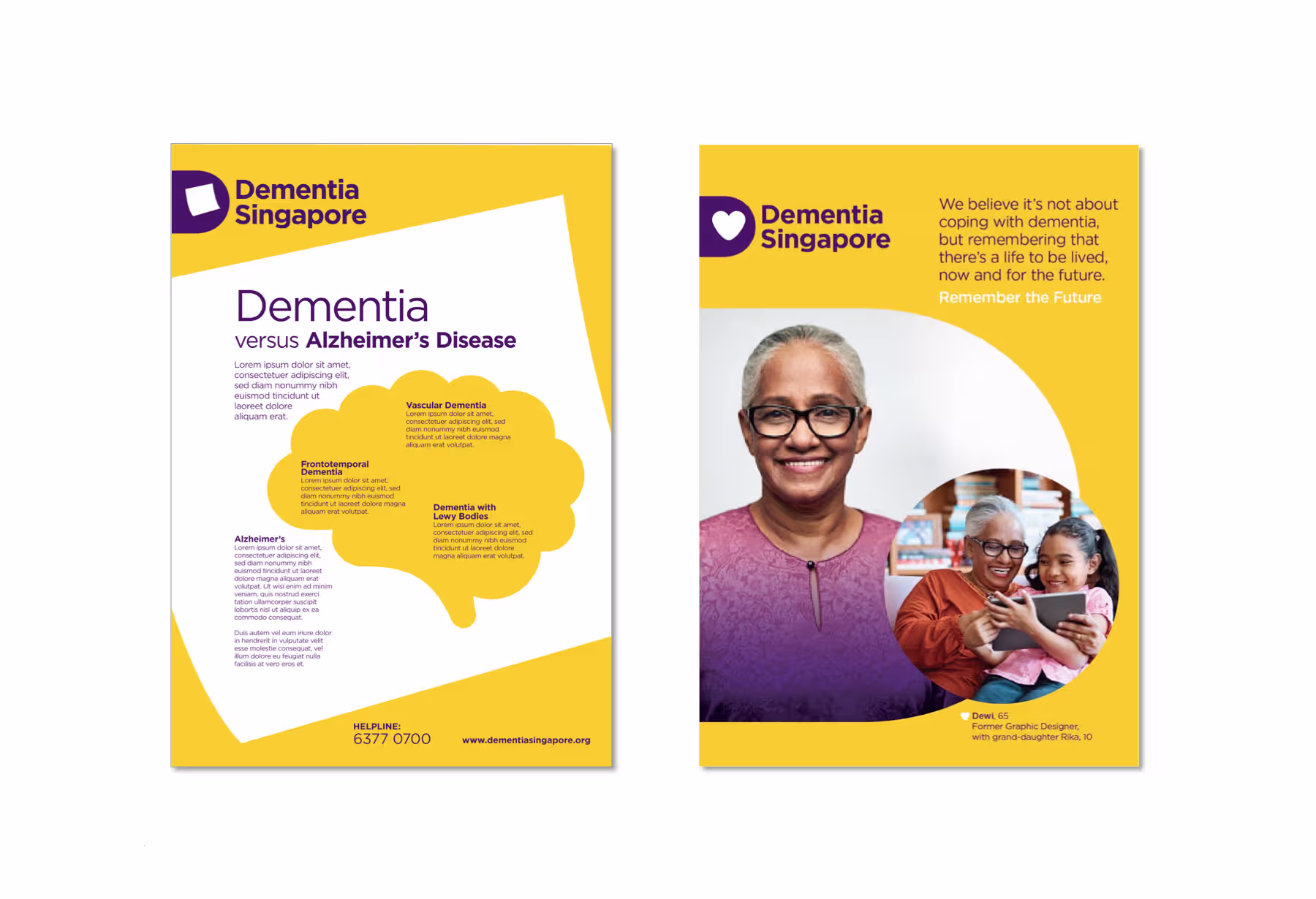 Dementia Singapore Posters 