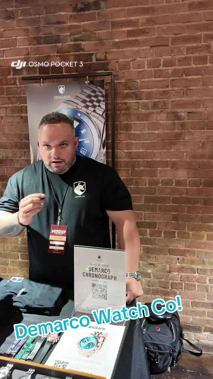 Upstate Watch Geek reviewing DeMarco Watches