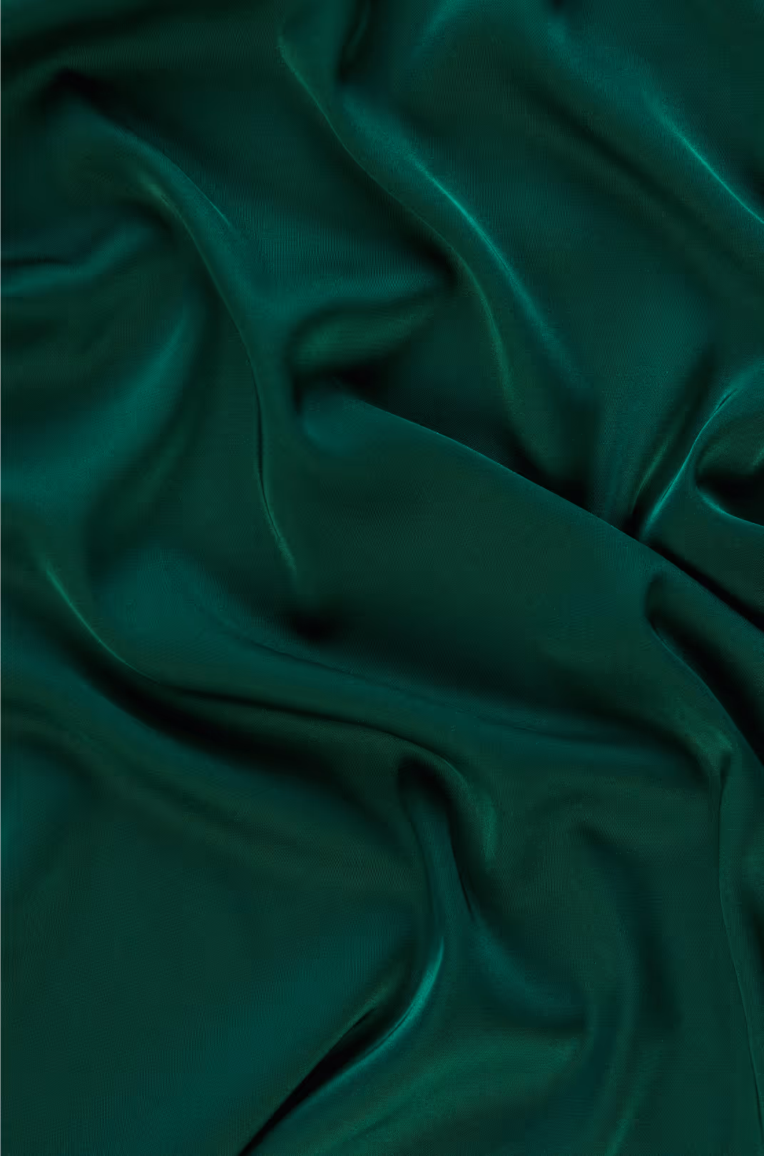 green fabric
